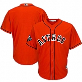 Astros Blank Orange 2019 World Series Bound Cool Base Jersey,baseball caps,new era cap wholesale,wholesale hats